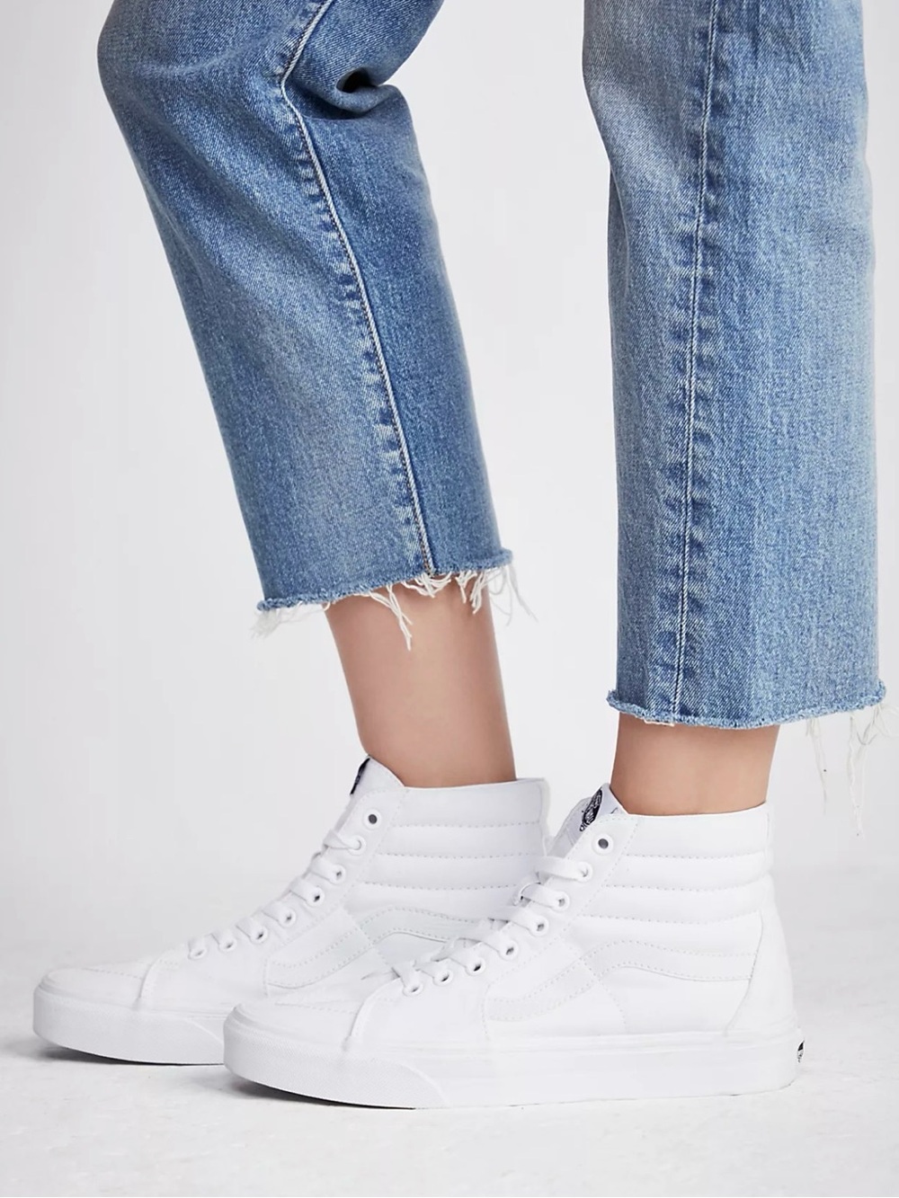 Vans Sk8-Hi Shoe, True White, NWT, Women’s Multiple - Picture 2 of 16